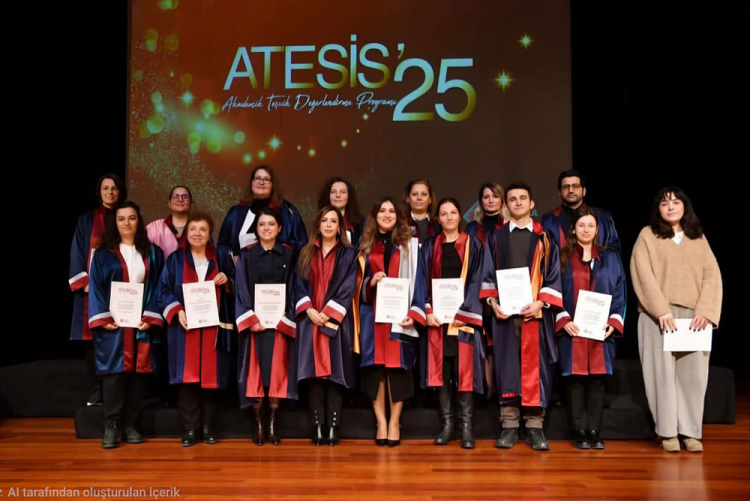 Hemşirelik Bölümü Akademisyenlerine ATESİS’25 Ödül Töreni’nde "Akademik Teşvik Belgesi" VErildi