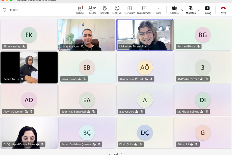 "Erasmus Bilgilendirme Toplantısı"